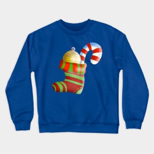 Sock Christmas  , Christmas funny gnomes Cute Merry Christmas Gift Sticker celebration  concept Crewneck Sweatshirt